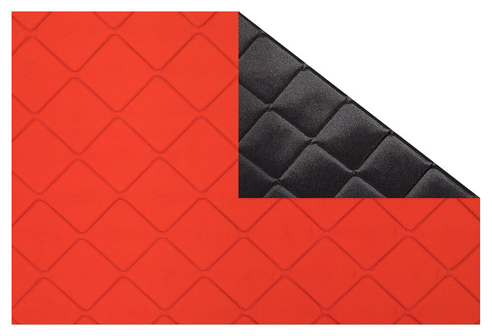 Magnet-Thermomatten Fiat Ducato, Peugeot Boxer, Citroen Jumper (1994-2006) Fahrerhaus, Farbe: Mars (Rot) / Schwarz