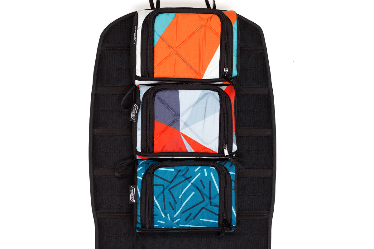 Thermotasche für MULTIBOARD Klett-Taschensystem Sunbeam Coast, Polygon Fire und Funky Jungle