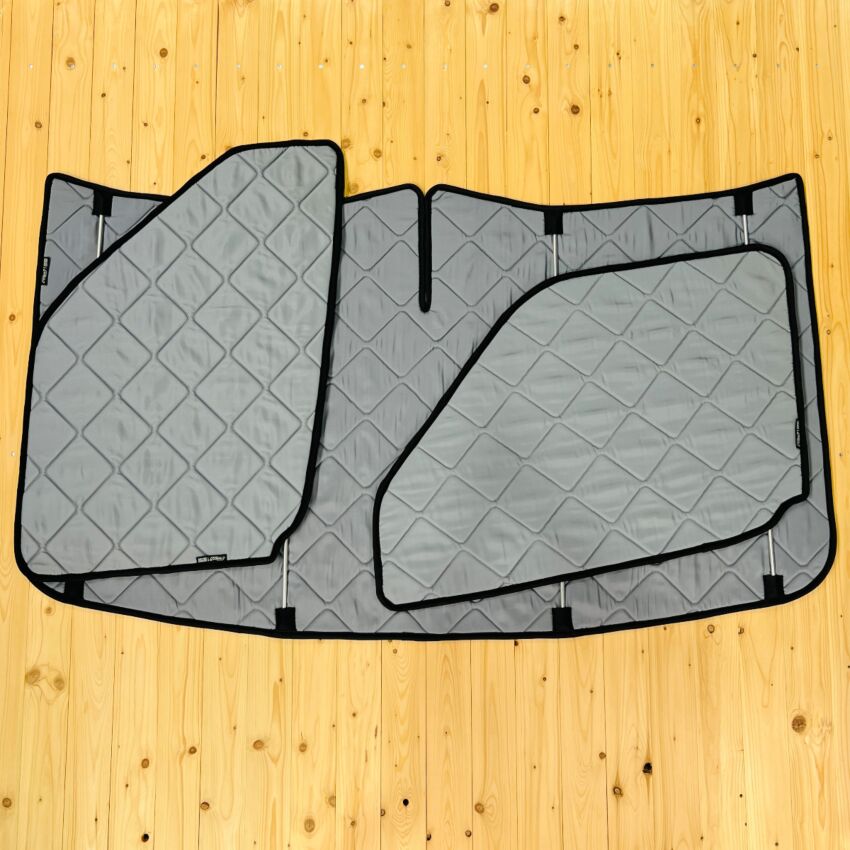 Lagerware: Magnet-Thermomatte Mercedes Sprinter W901-905 (1996-2006) Cockpit-Set [DriveDressy Grey/ Schwarz]