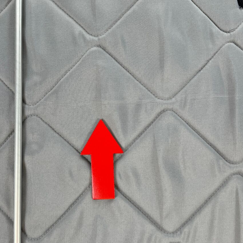 B-Ware: Magnet-Thermomatte Mercedes Benz V-Klasse, Vito W447 (2014-heute) Windschutzscheibe [Stone (grau) / Schwarz]