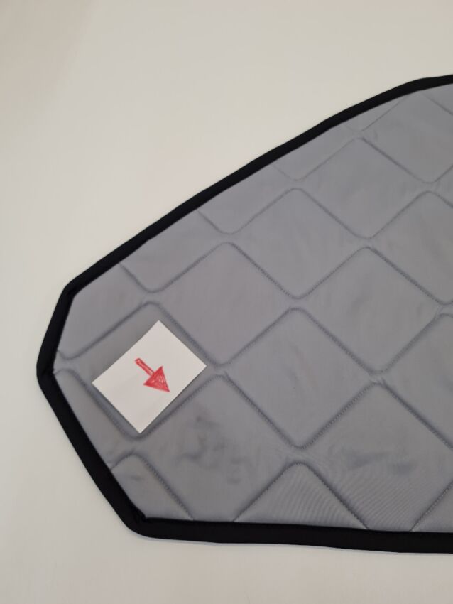 B-Ware: Magnet-Thermomatte VW T5 Seitenscheibe Cockpit Beifahrerseite [Stone (grau)/Schwarz]