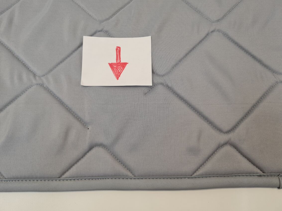 B-Ware: Magnet-Thermomatte Citroen Jumpy, Spacetourer (baugleich: Opel, Peugeot, Pössl, Toyota) Seitenscheibe Cockpit Beifahrerseite [Stone (grau)/Lichtgrau]