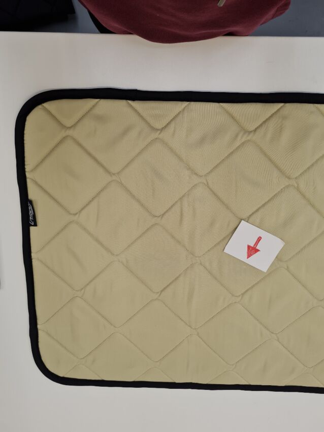 B-Ware: Magnet-Thermomatte Fiat Ducato, Peugeot Boxer u. Citroen Jumper Seitenscheibe Mitte Beifahrerseite Schiebetür mit Schiebefenster verkleidet (L2, L3, L4) [Sand (beige)/Schwarz]