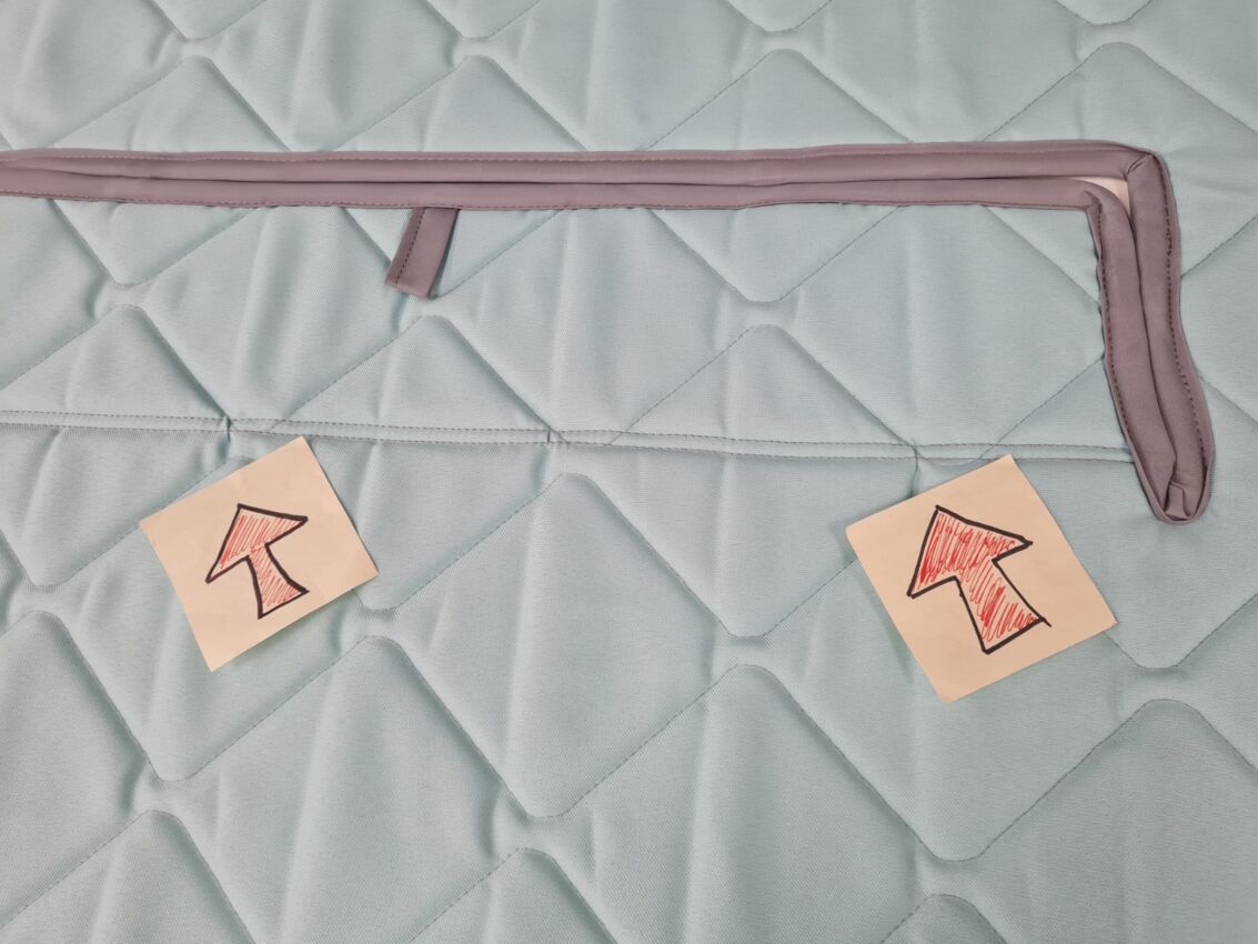 B-Ware: Magnet-Thermomatte Mercedes T 2 und Vario (1986-2013) Seitenscheibe Cockpit Fahrerseite Hochdach mit Klappnaht für Lüftungsgitter [Recycling Türkis/Recycling Türkis]