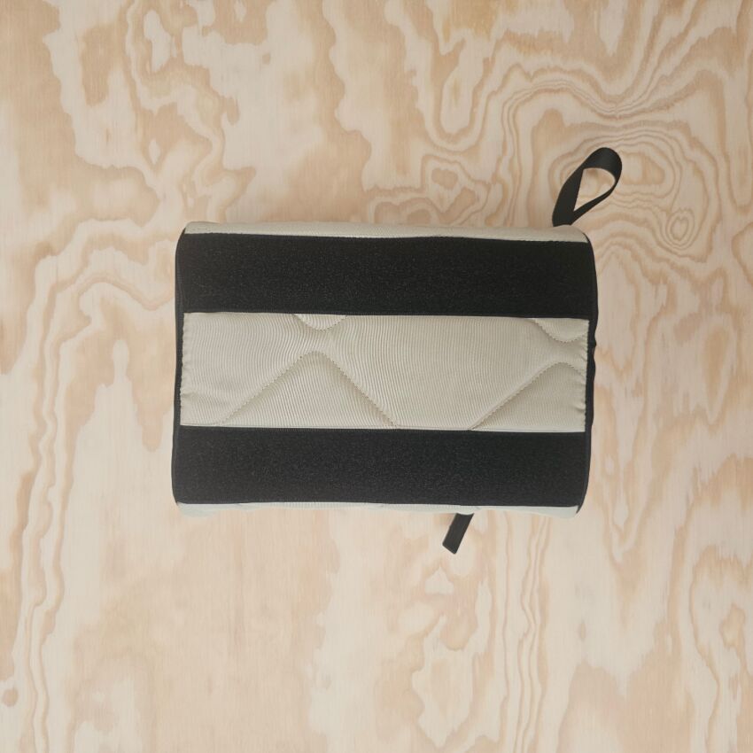 B-Ware: Thermotasche Größe S für MULTIBOARD Klett-Taschensystem [Sand (beige) / Schwarz] (26 x 18 cm)