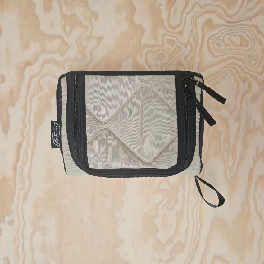 B-Ware: Thermotasche Größe S für MULTIBOARD Klett-Taschensystem [Sand (beige) / Schwarz] (26 x 18 cm)