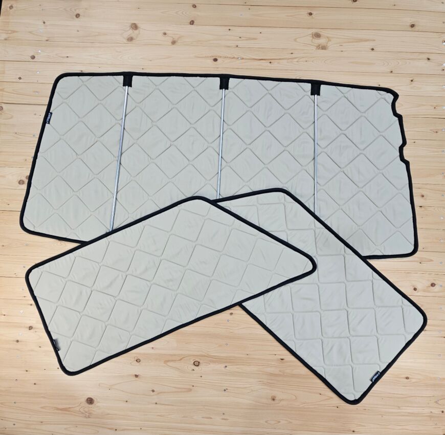 Lagerware: Magnet-Thermomatte VW T3 Cockpit-Set [Sand Beige/ Schwarz]