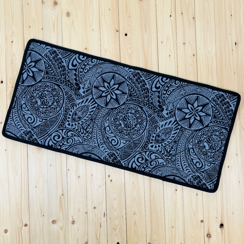 B-Ware: Magnet-Thermomatte VW T5 Seitenscheibe Mitte Fahrerseite verkleidet  [Drive Dressy Hawaii Dream / Schwarz]