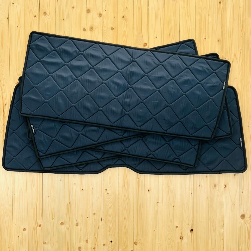 Lagerware: Magnet-Thermomatten VW T6 und T61 Wohnraum-Set [DriveDressy Misty Mountains Blue/ Schwarz]