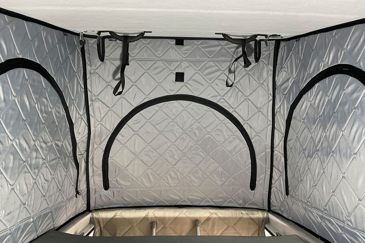 Aufstelldach-Isolierung mit magnetischer Befestigung für Volkswagen T5 mit SCA Dach