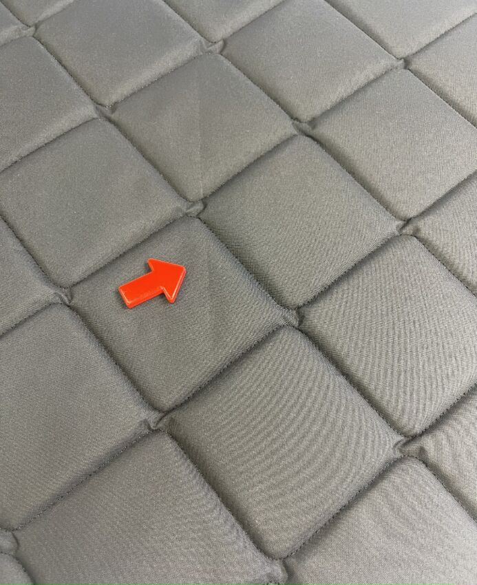 B-Ware: Magnet-Thermomatte VW Crafter 2 Seitenscheibe Mitte Fahrerseite mit Schiebefenster (mittellang und lang) [Stone (grau)/Schwarz]