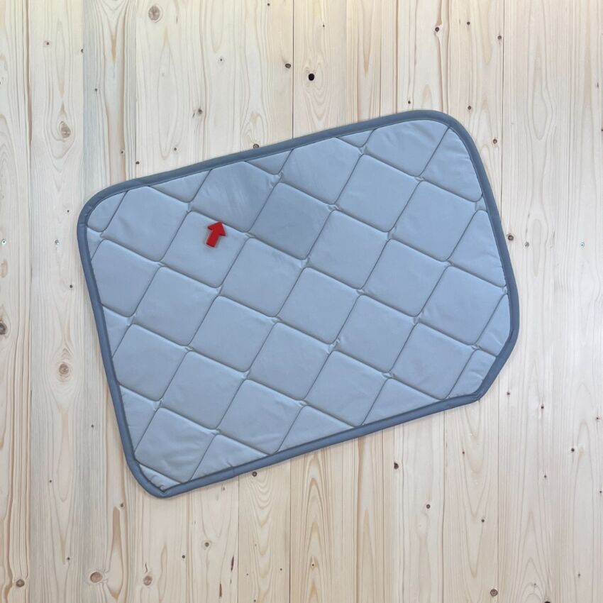 B-Ware: Magnet-Thermomatte Renault Kangoo 2, Mercedes Citan Seitenscheibe Mitte Fahrerseite Schiebetür [Stone (grau)/Grau]
