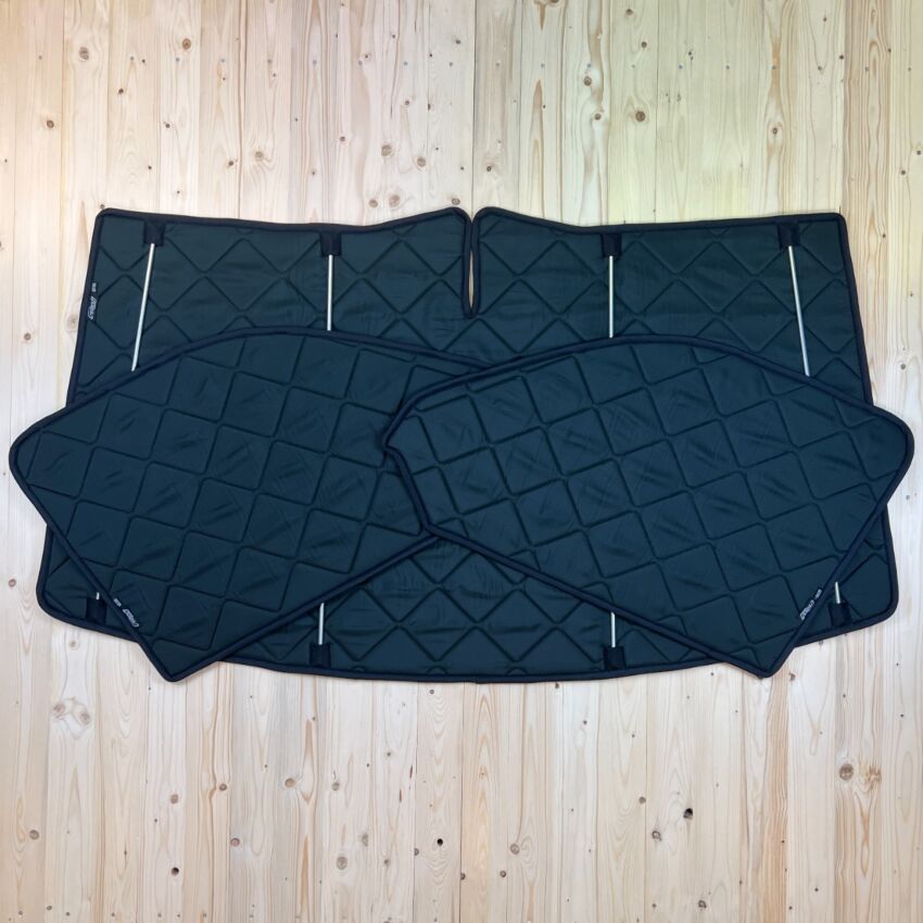 Lagerware: Magnet-Thermomatten VW T61 Cockpit-Set [Drive Dressy Magic Forest Green / Schwarz]