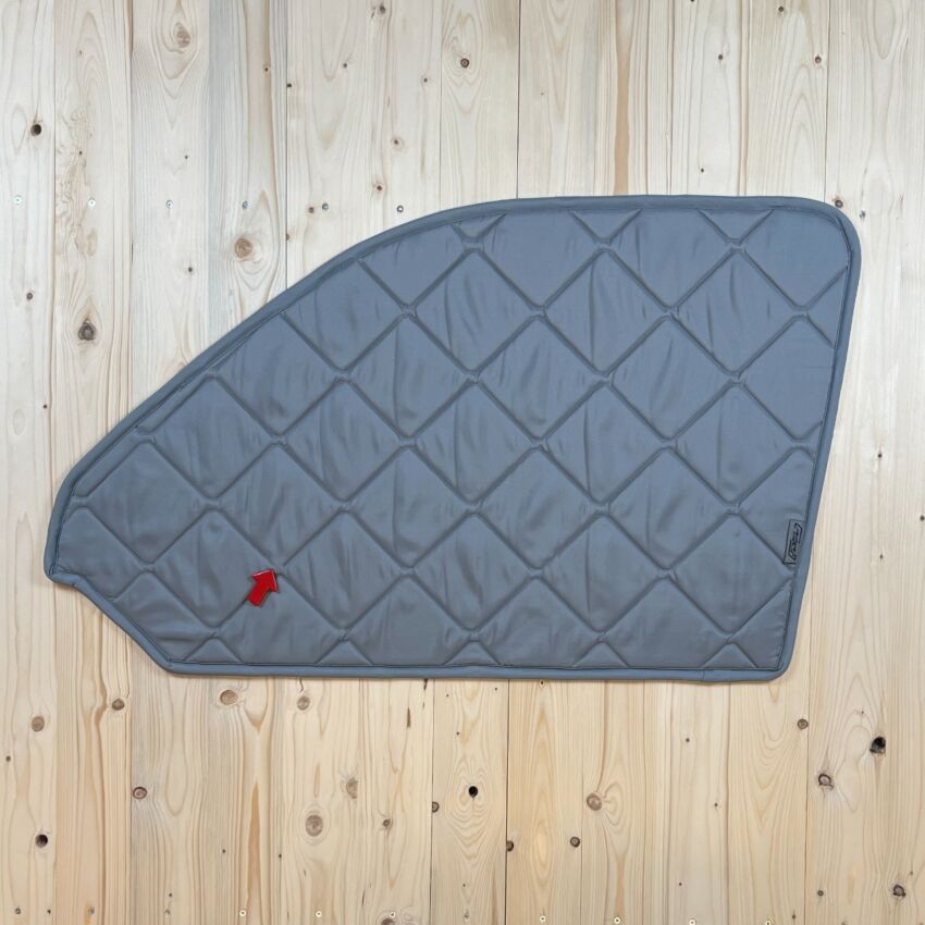B-Ware: Magnet-Thermomatte VW T6.1 Seitenscheibe Cockpit Beifahrerseite [Stone (grau)/Grau]