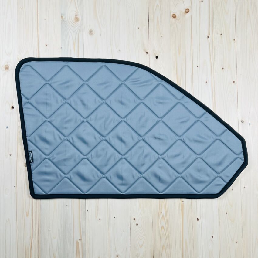B-Ware: Magnet-Thermomatte VW T5 Seitenscheibe Cockpit Fahrerseite [Stone (grau) / Schwarz]