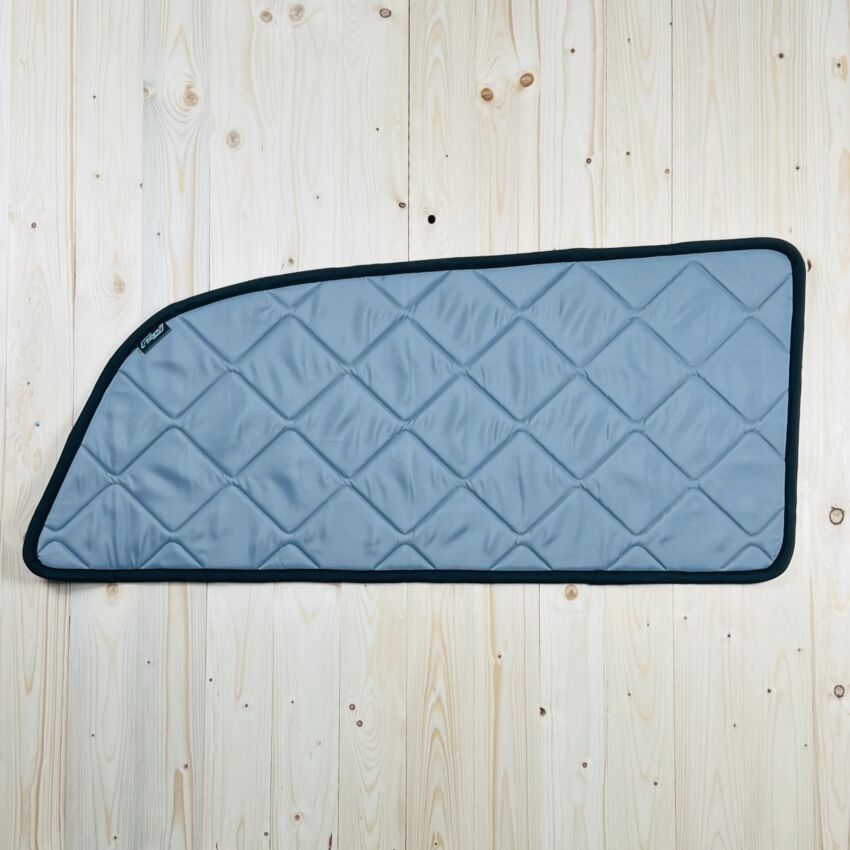B-Ware: Magnet-Thermomatte Mercedes V-Klasse, Vito Seitenscheibe hinten Fahrerseite lang verkleidet [Stone (grau)/Schwarz]