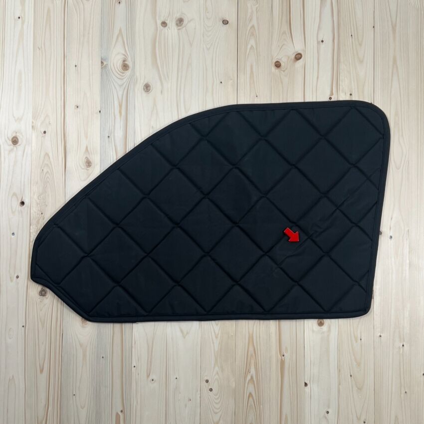 B-Ware: Magnet-Thermomatte VW T6.1 Seitenscheibe Cockpit Fahrerseite [Black (Schwarz)/ Schwarz]