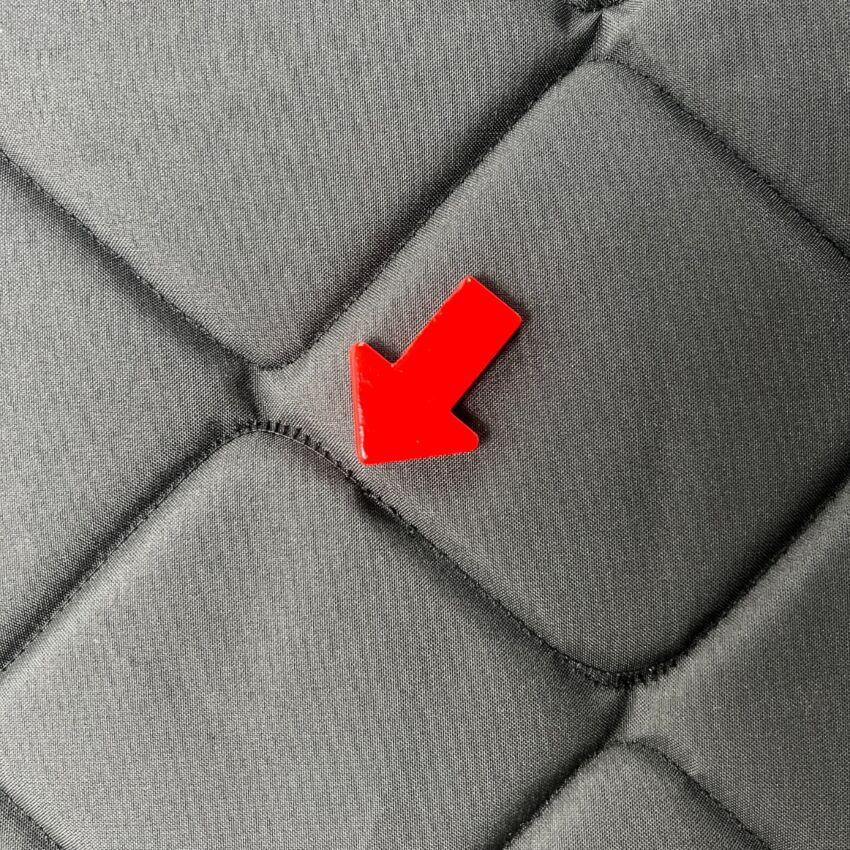 B-Ware: Magnet-Thermomatte Ford Transit und Tourneo Custom Seitenscheibe Cockpit Fahrerseite mit Klappnaht für Lüftungsgitter [DriveDressy Hawaii Dream/ schwarz]