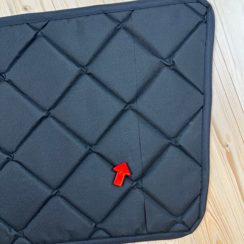 B-Ware: Magnet-Thermomatte Land Rover Discovery Seitenscheiben hinten Beifahrerseite verkleidet [Schwarz/ Schwarz]