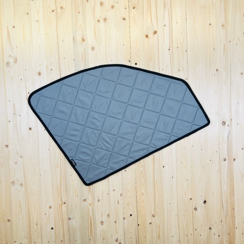 B-Ware: Magnet-Thermomatte VW Crafter 2 Seitenscheibe Cockpit Fahrerseite [Stone (Grau)/ Schwarz]