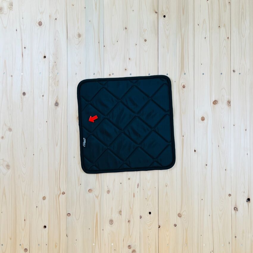 B-Ware: Magnet-Thermomatte für Maxxfan Dachlüfter (460 mm x 460 mm, R=45 mm) [Schwarz (black)/ Schwarz]