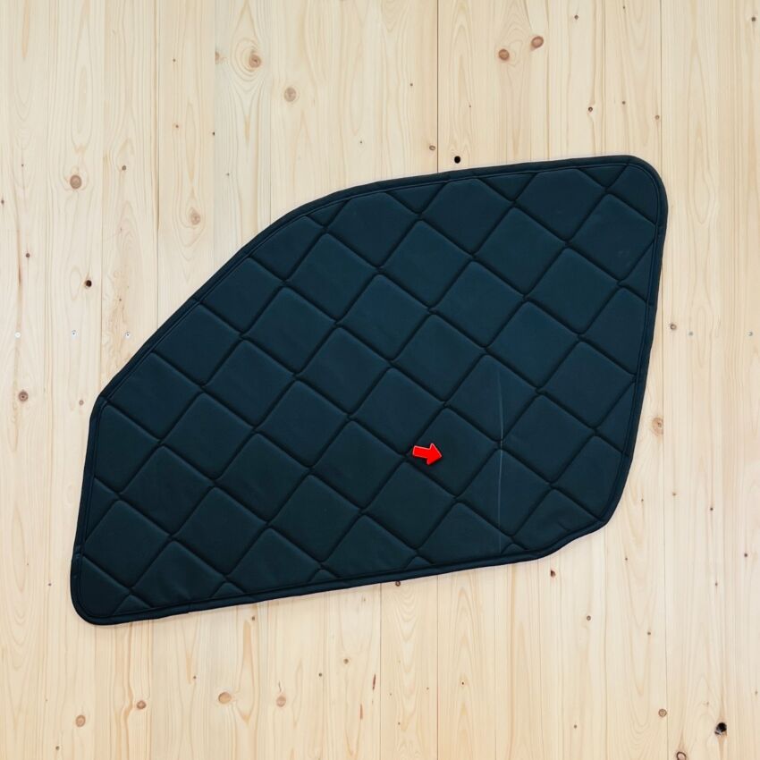 B-Ware: Magnet-Thermomatte VW Crafter und Mercedes Sprinter Seitenscheibe Cockpit Fahrerseite [Schwarz (black)/ Schwarz]