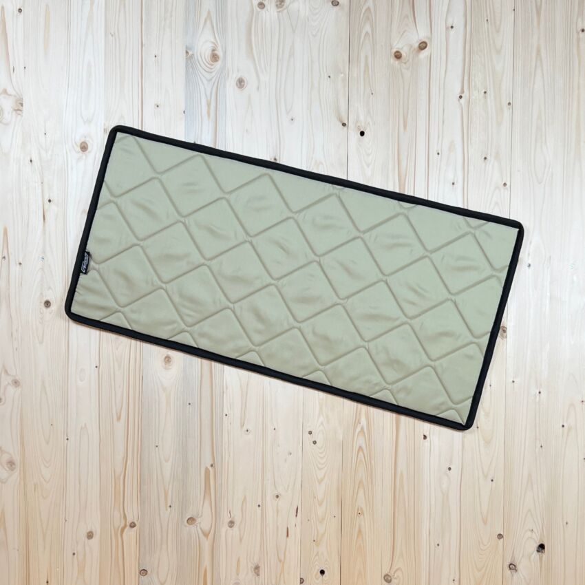 B-Ware: Magnet-Thermomatte Mercedes V-Klasse, Vito Seitenscheibe Mitte Fahrerseite mit Schiebefenster verkleidet [Sand (beige)/ Schwarz]
