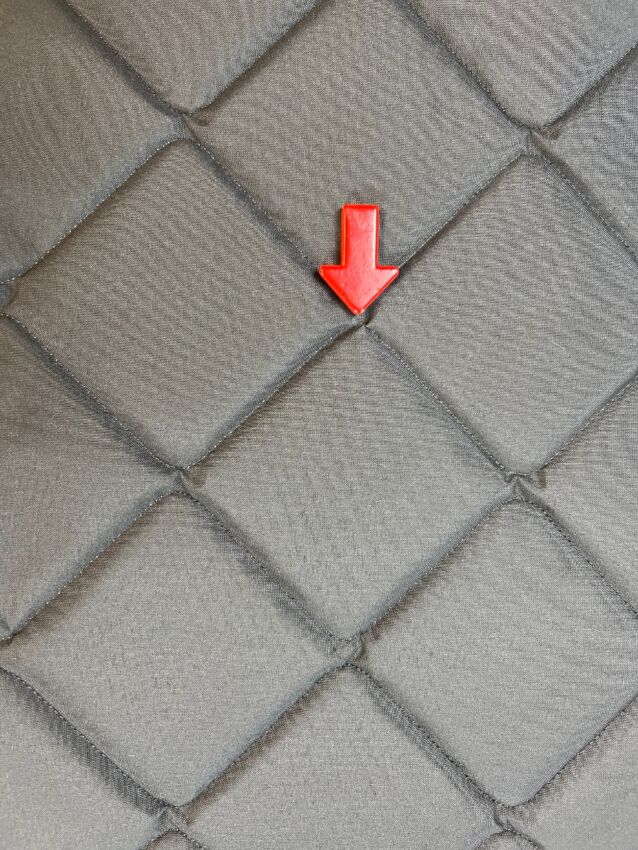 B-Ware: Magnet-Thermomatte VW T5 Seitenscheibe Mitte Fahrerseite [Polygon Ice/ Schwarz]
