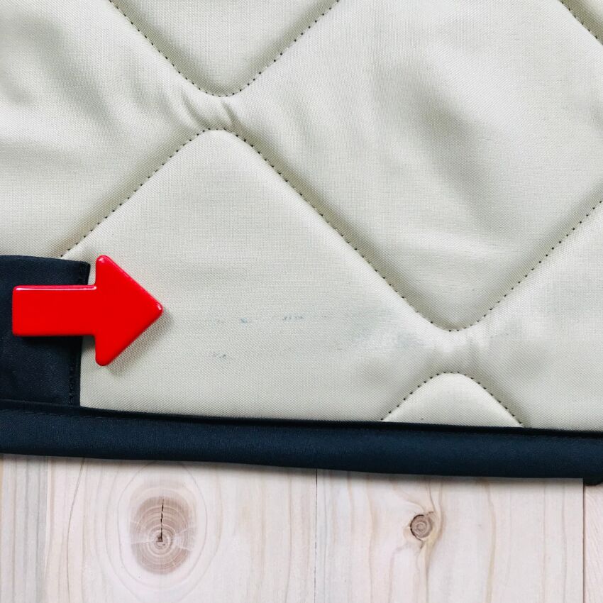 B-Ware: Magnet-Thermomatte VW Caddy Windschutzscheibe mit Innenraum-Rückspiegel [Sand (Beige)/ Schwarz]