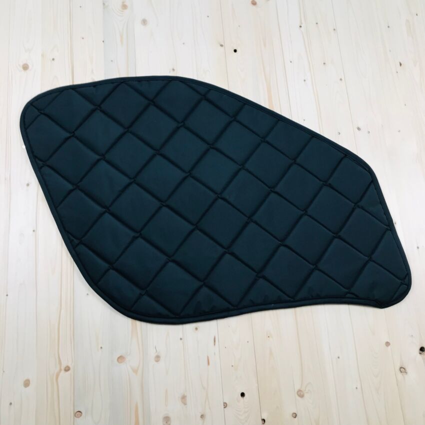 B-Ware: Magnet-Thermomatte Fiat Ducato, Peugeot Boxer u. Citroen Jumper Seitenscheibe Cockpit Beifahrerseite [Perlentaucher Blau/ Schwarz]