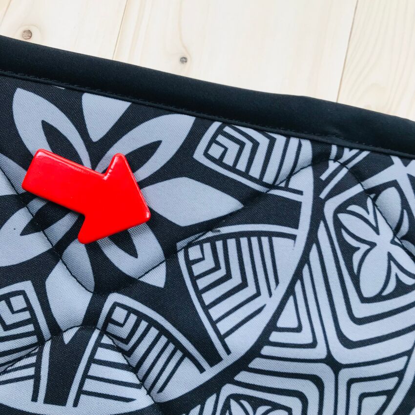B-Ware: Magnet-Thermomatte VW Caddy 5 Seitenscheibe Mitte Beifahrerseite Schiebetür langer Radstand (Caddy Maxi) verkleidet [Drive Dressy Hawaii Dream/ Schwarz]