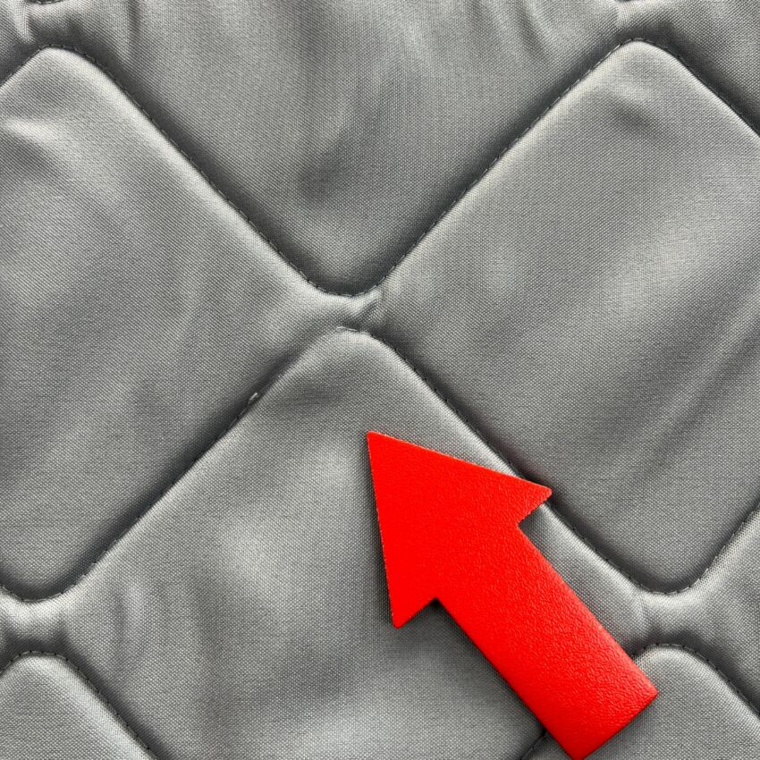 B-Ware: Magnet-Thermomatte VW Caddy Heckscheibe Flügeltür Fahrerseite [Drive Dressy Grey / Schwarz]