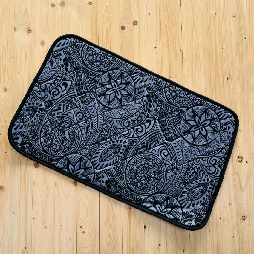 B-Ware: Magnet-Thermomatte VW T5 Seitenscheibe hinten Fahrerseite kurzer Radstand [Drive Dressy Hawaii Dream / Schwarz]