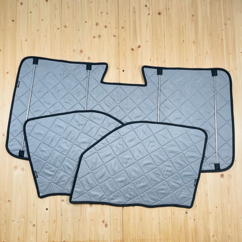 Lagerware: Magnet-Thermomatte Iveco Daily 6 Cockpit- Set mit breitem Gehäuse [Stone (GRAU) / SCHWARZ]