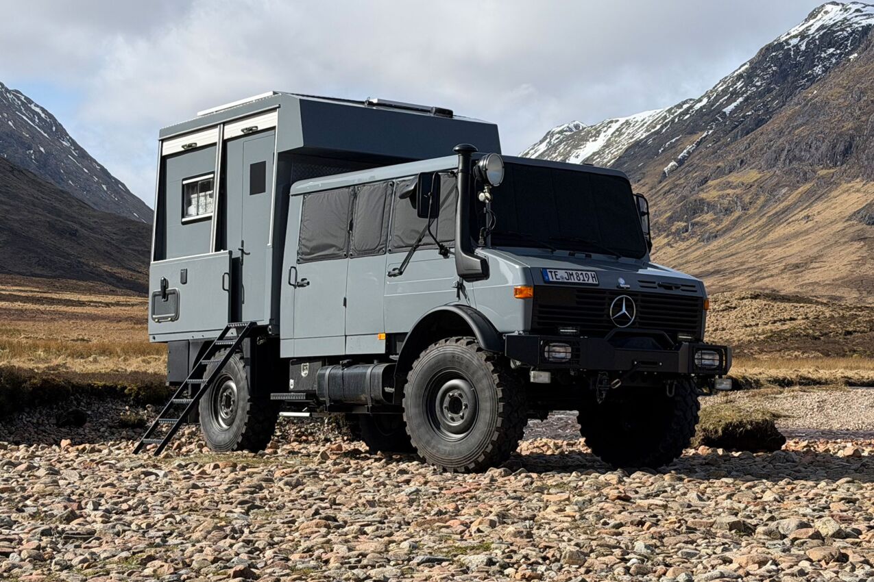 Magnet-AUSSENISOLIERUNG Mercedes Unimog Fahrerhaus Komplett-Set