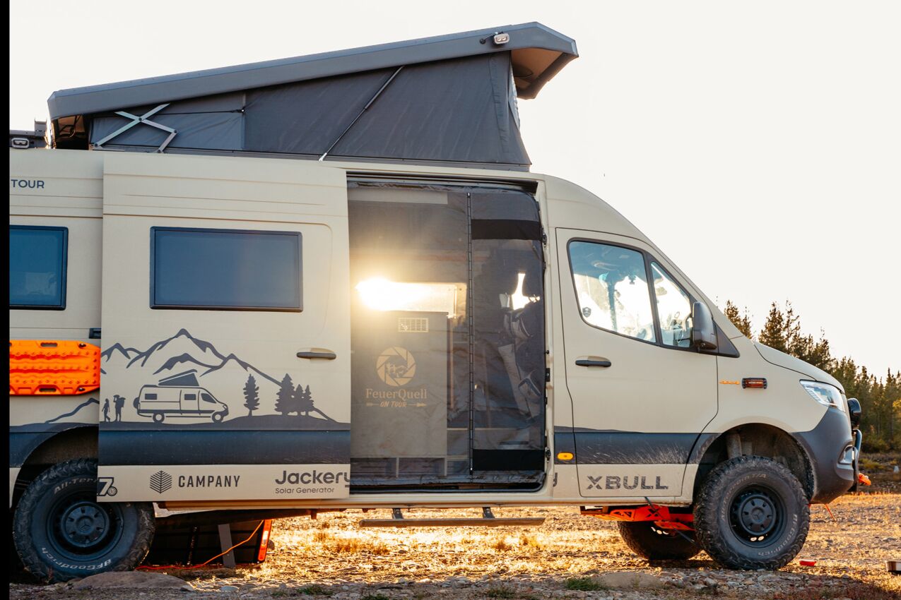 Magnet-Moskitonetz für Mercedes Benz Sprinter 907, 910 (2018-2025) Schiebetür Beifahrerseite
