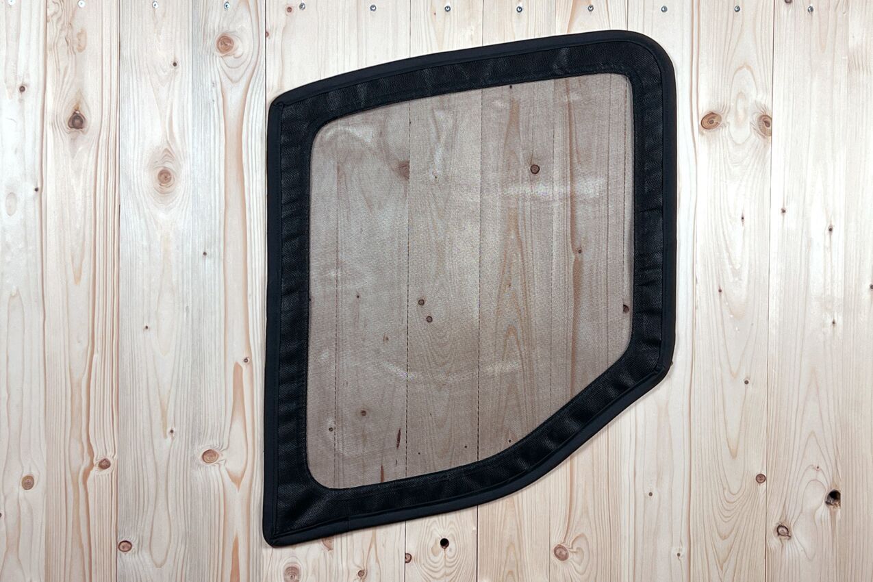 Magnet-Moskitonetz Ford Transit und Tourneo Custom, Nugget und Nugget Plus (2014-2023) Seitenscheibe Cockpit Fahrerseite Rückseite