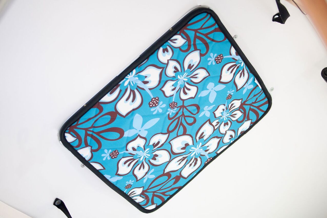 Magnet-Thermomatte für Maxxfan Dachlüfter (460 mm x 460 mm, R=45 mm)