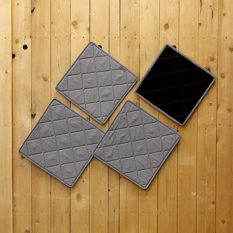 Magnet-Thermomatten VW T6 Seitenscheiben Mitte und hinten, Farbe: Stone (Grau) / Schwarz