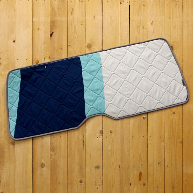Magnet-Thermomatten VW T6 / T6.1 Wohnraum-Set mit kleinem Fleck, Farbe: Sunbeam Ocean / Lichtgrau