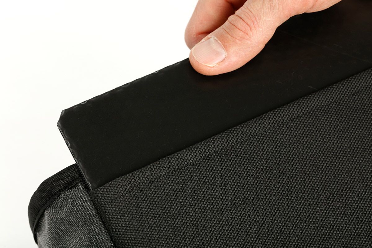 Netztasche Größe S für MULTIBOARD Klett-Sitztaschensystem Einleger für optimale Haftung an der Klettplatte