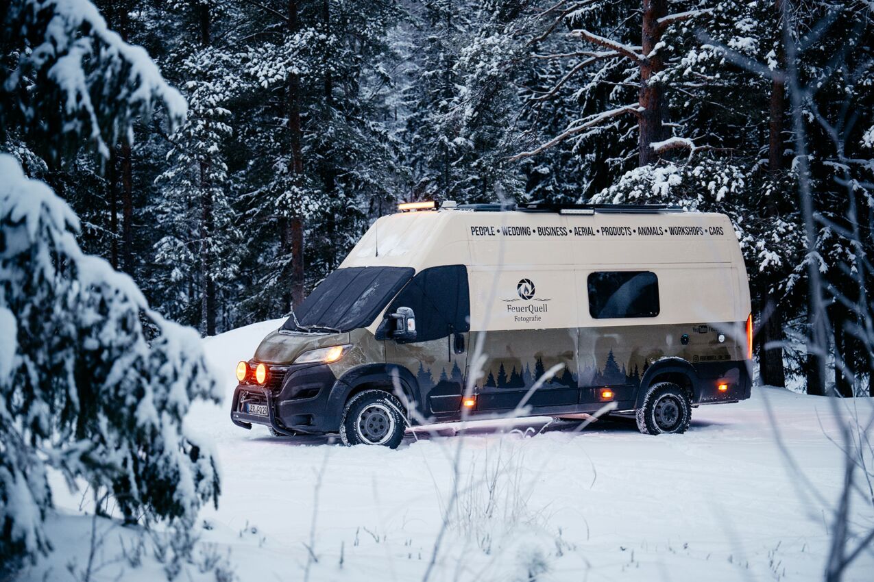 Project Camper Magnet-AUSSENISOLIERUNG Fiat Ducato, Peugeot Boxer, Opel Movano und Citroen Jumper Cockpit