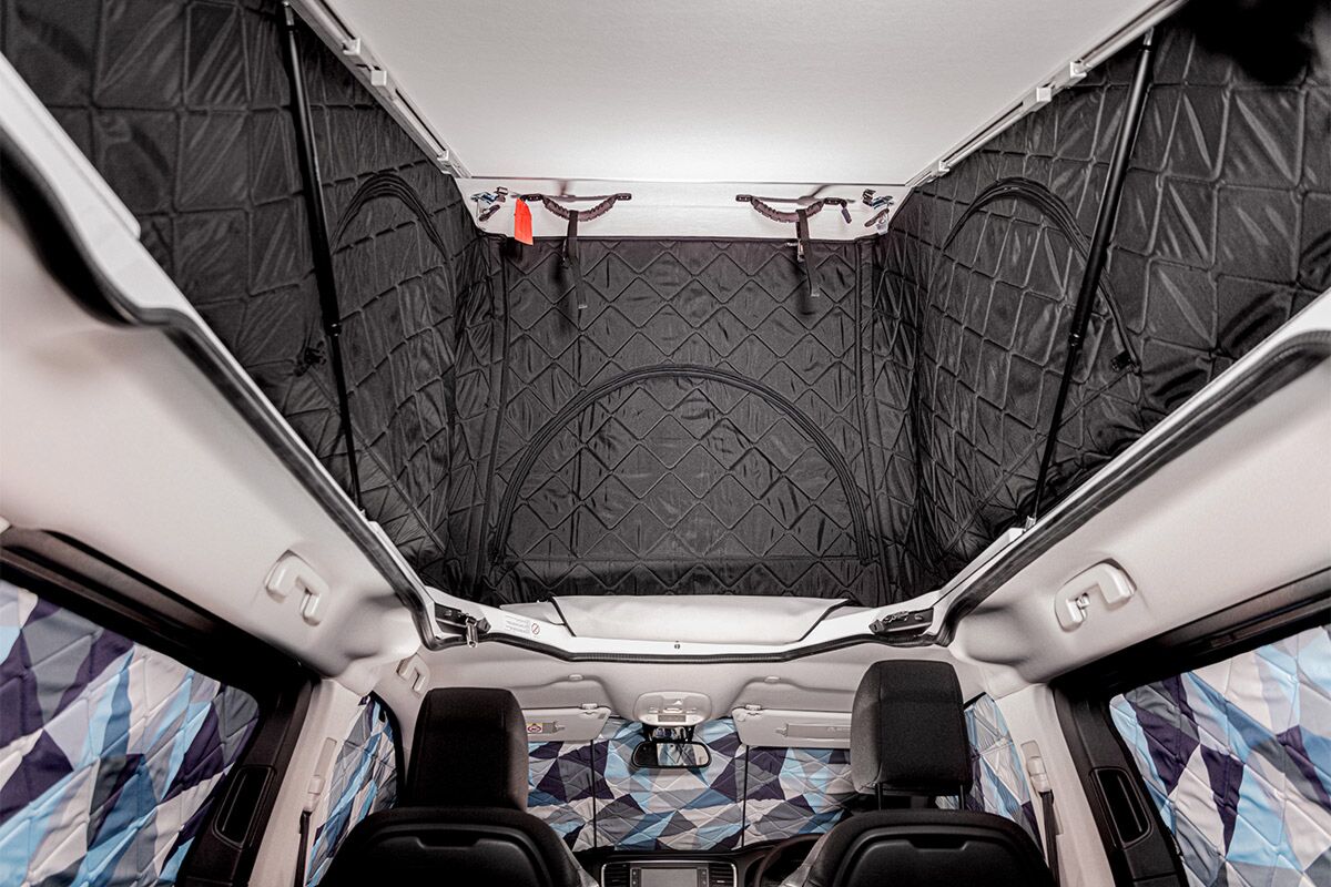 Aufstelldach-Isolierung mit magnetischer Befestigung für Pössl Campster