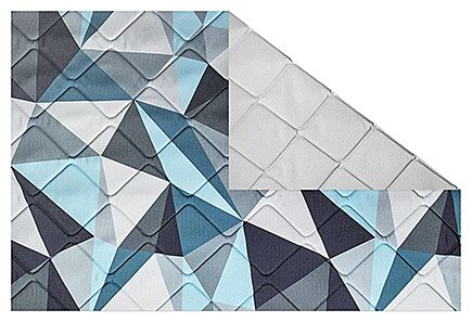 Lagerware: Magnet-Thermomatten VW Caddy 3 und 4 Cockpit-Set [Polygon ICE / Lichtgrau]