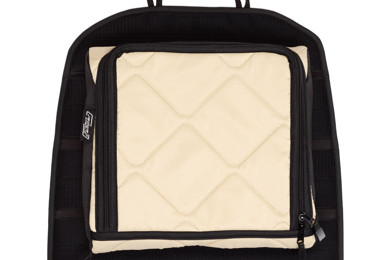 Lagerware: THERMOTASCHE Größe M für MULTIBOARD Klett-Taschensystem (35 x 27 cm), Farbe Sand (Beige)