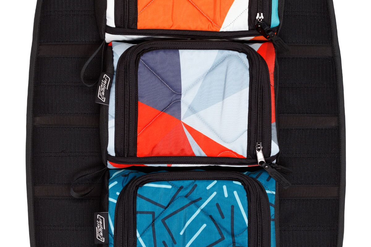 Thermotasche für MULTIBOARD Klett-Taschensystem Polygon Fire