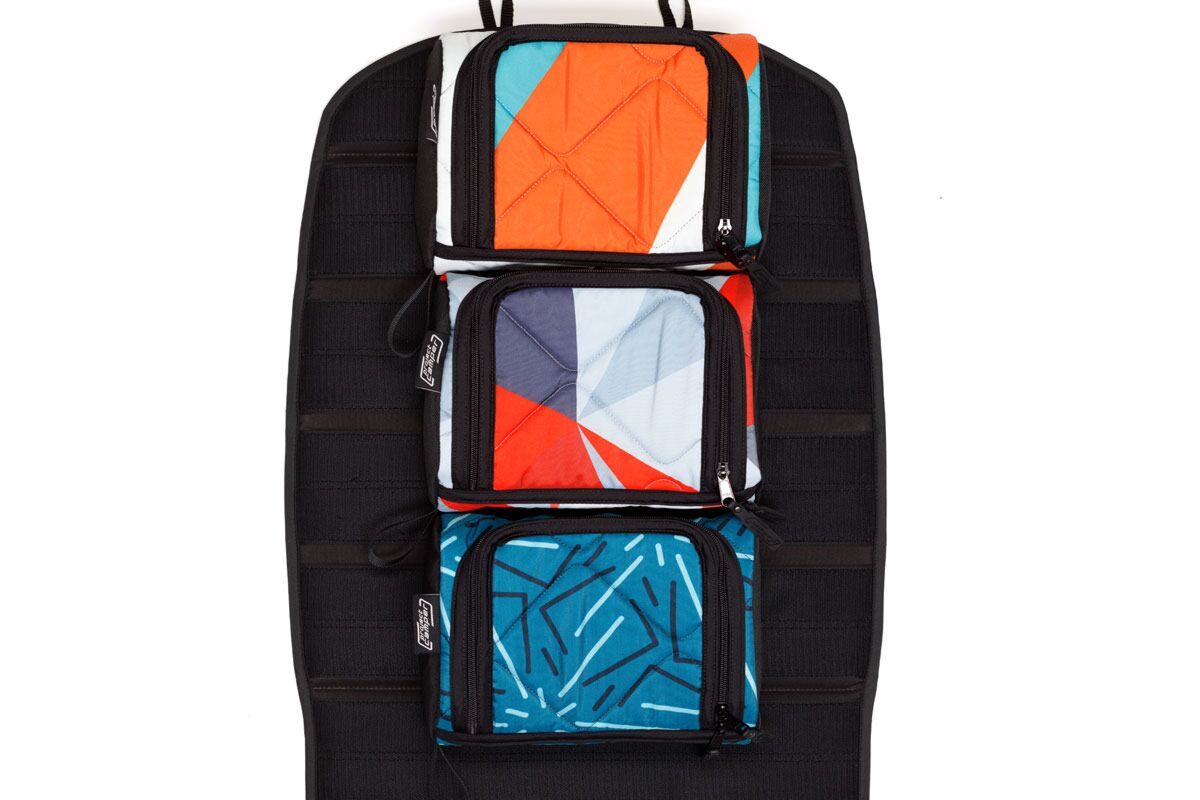 Thermotasche für MULTIBOARD Klett-Taschensystem Sunbeam Coast, Polygon Fire und Funky Jungle