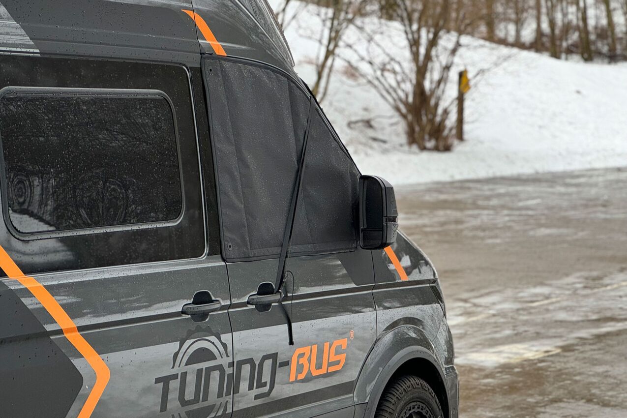 Magnet-Außenisolierung VW Crafter 2, Grand California 600 und 680, MAN TGE (2017-heute) Gurtband am Türgriff