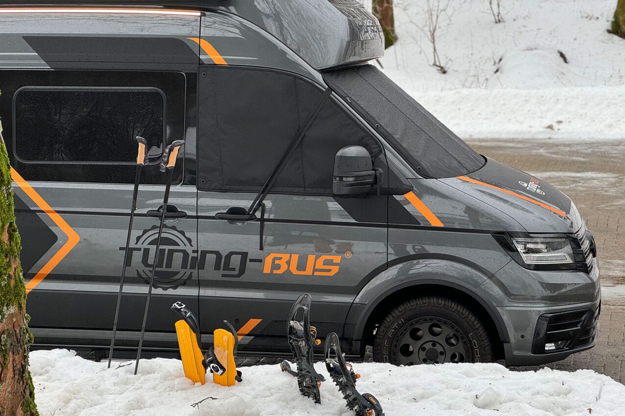 Magnet-Außenisolierung VW Crafter 2, Grand California 600 und 680, MAN TGE (2017-heute) Seitenansicht