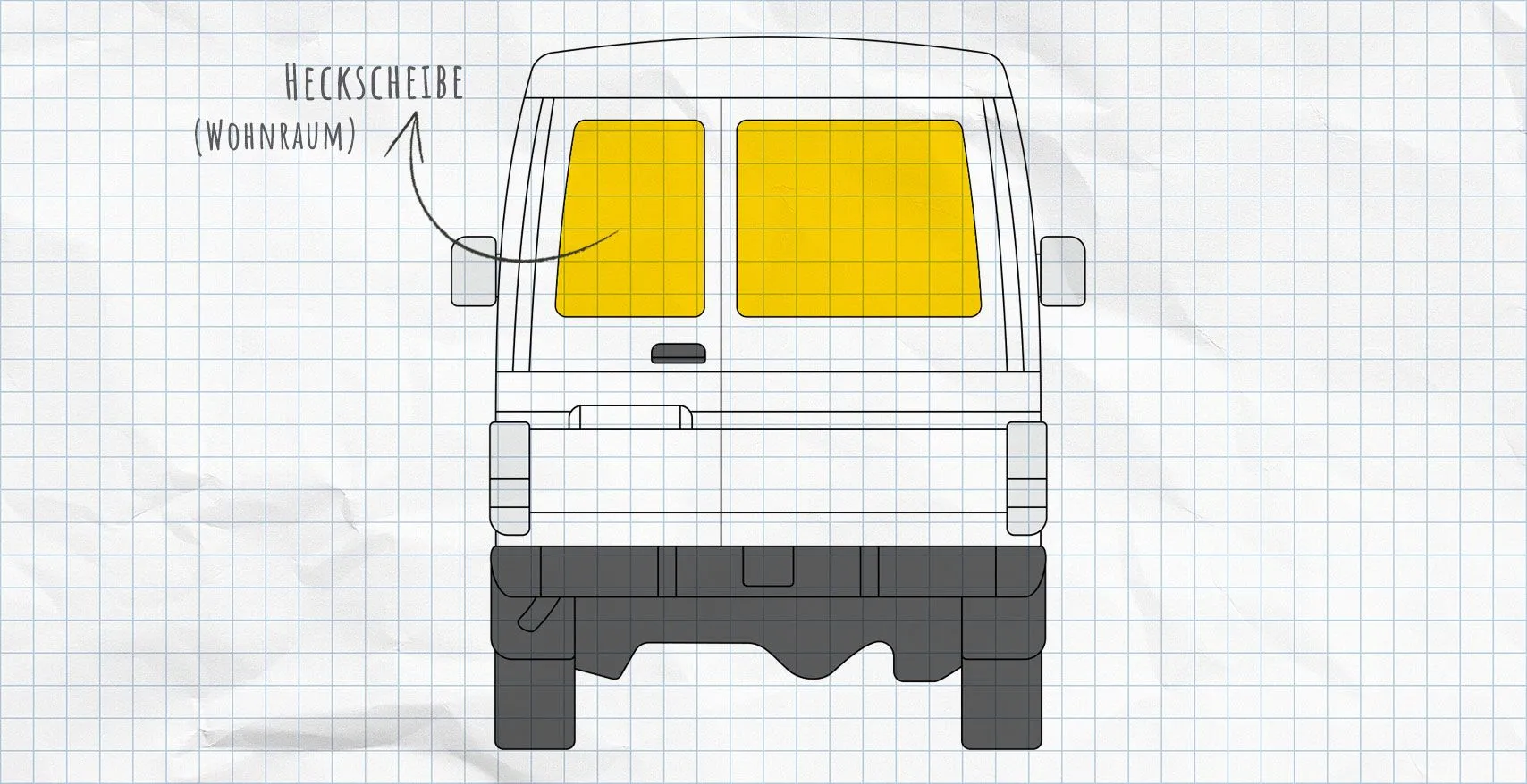 Toyota Land Cruiser Thermomatten Heckscheibe